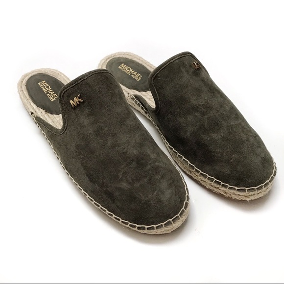 michael kors hastings suede espadrille slide
